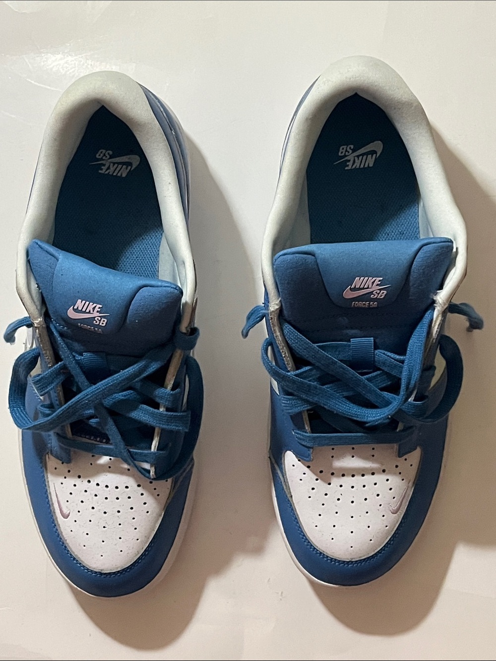 Nike SB Force 58 premium Dutch Blue/ White Size 12 Men’s Sneakers